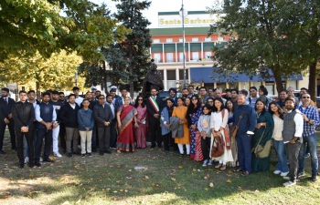 Consulate General of India, Milan celebrated 153rd birth anniversary of Mahatma Gandhi (October 2, 2022)